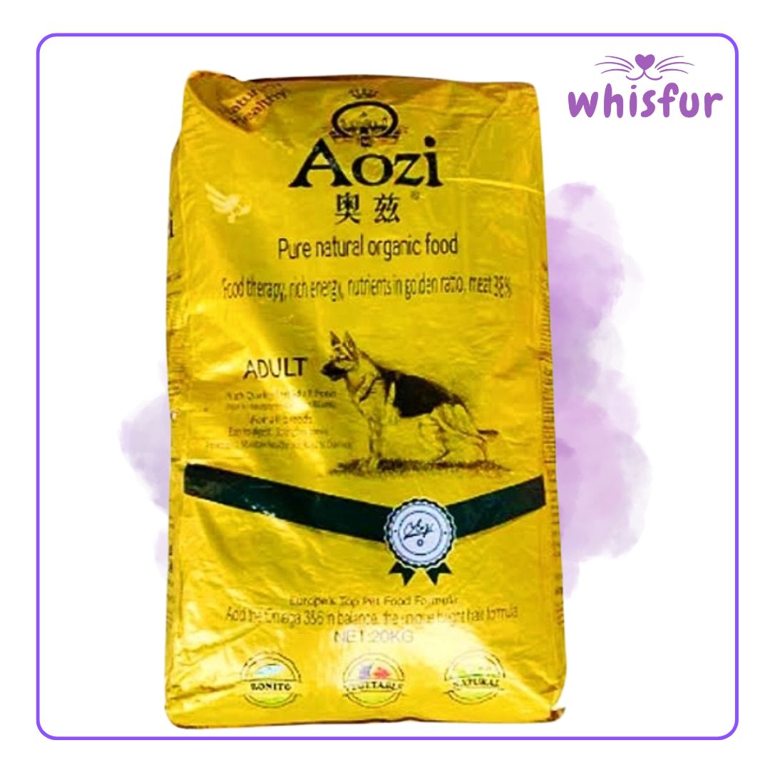 Aozi Natural and Organic Dry Food for Dogs