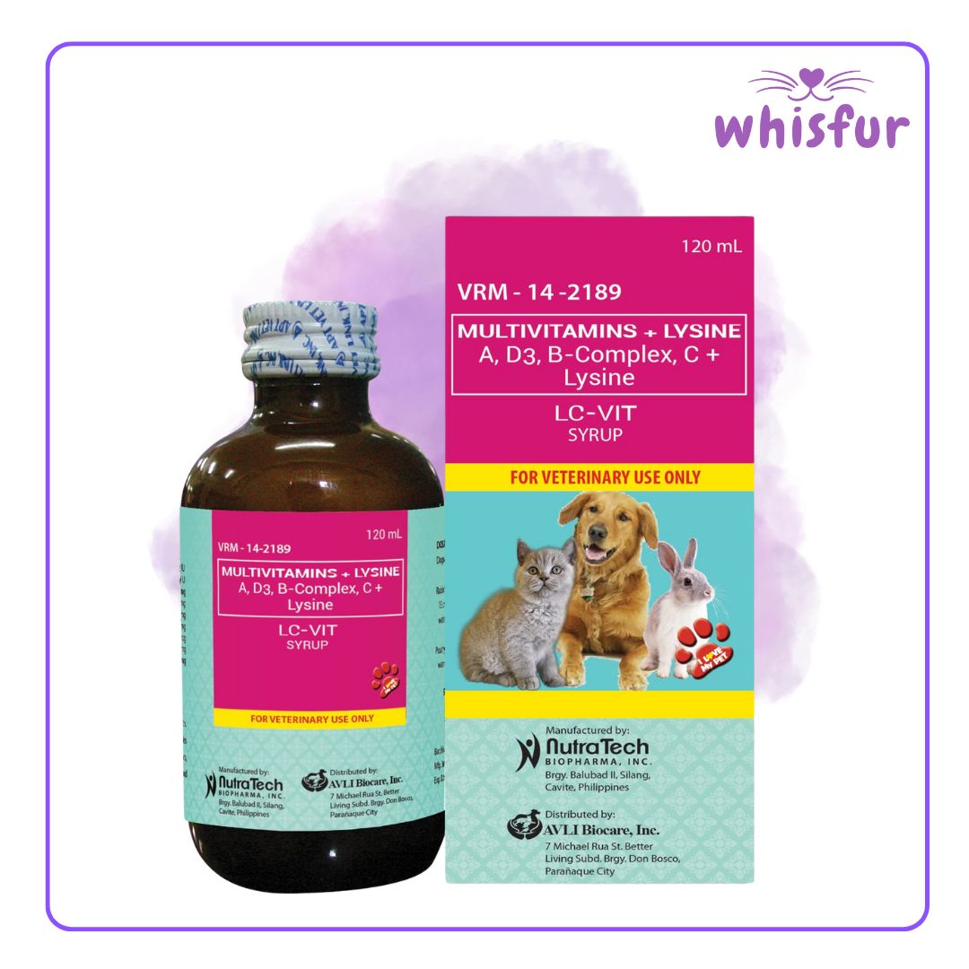 NutraTech LC Vit Multivitamins with Lysine for Cats and Dogs