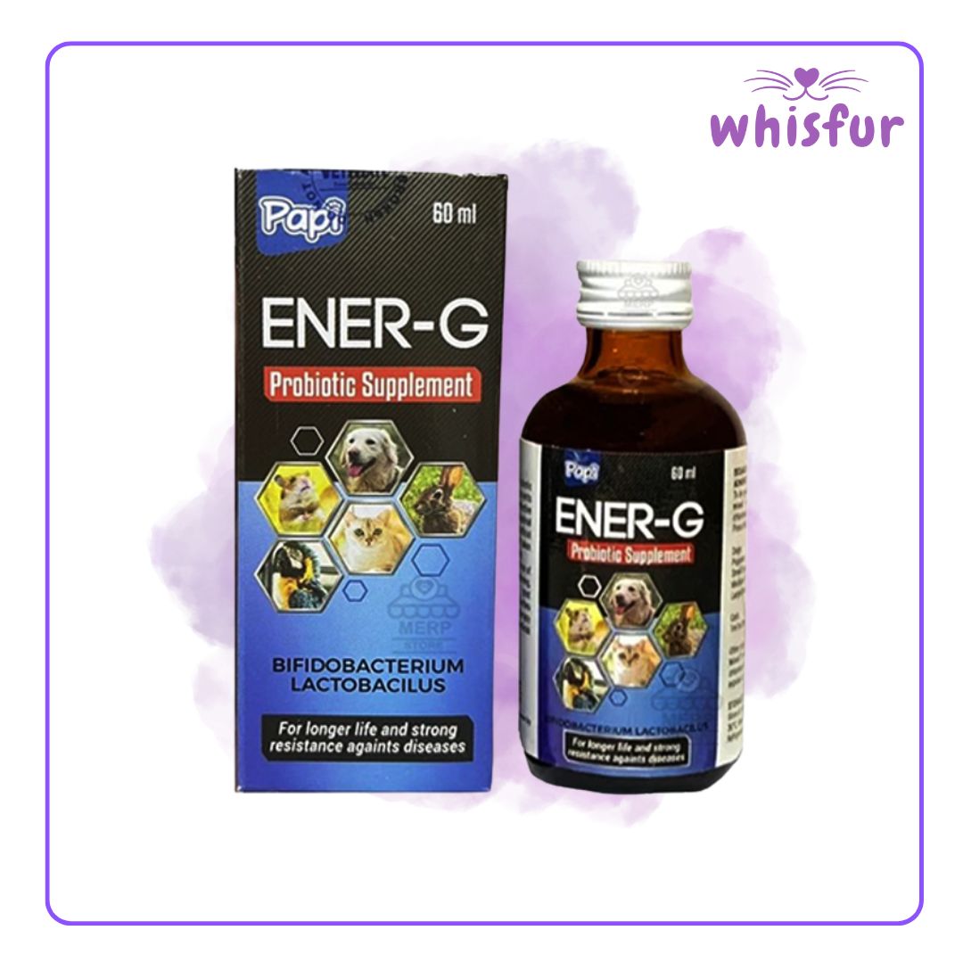 Papi Ener G Probiotic Supplement for Cats and Dogs