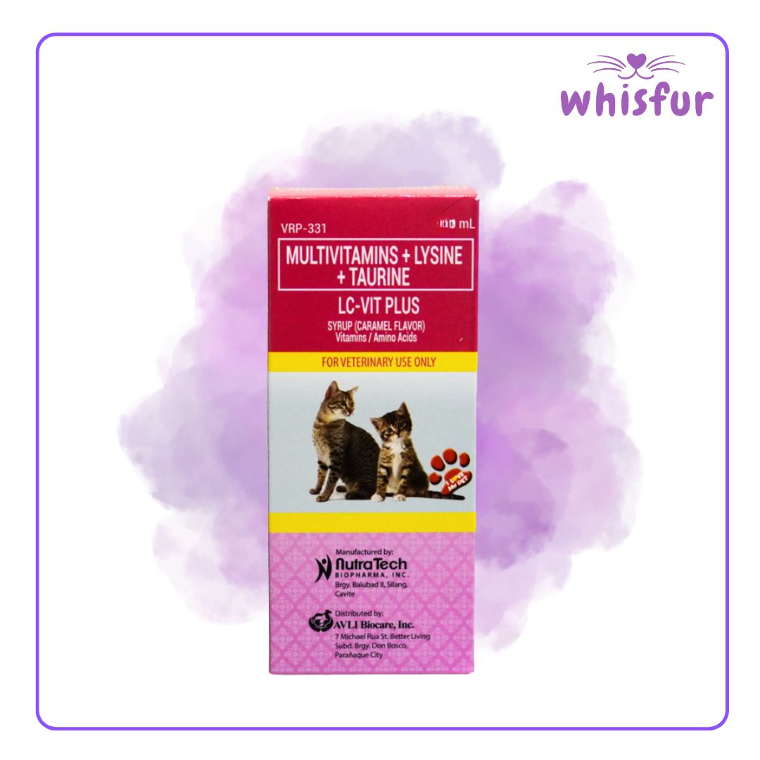 NutraTech LC Vit Plus Multivitamins with Lysine and Taurine for Cats