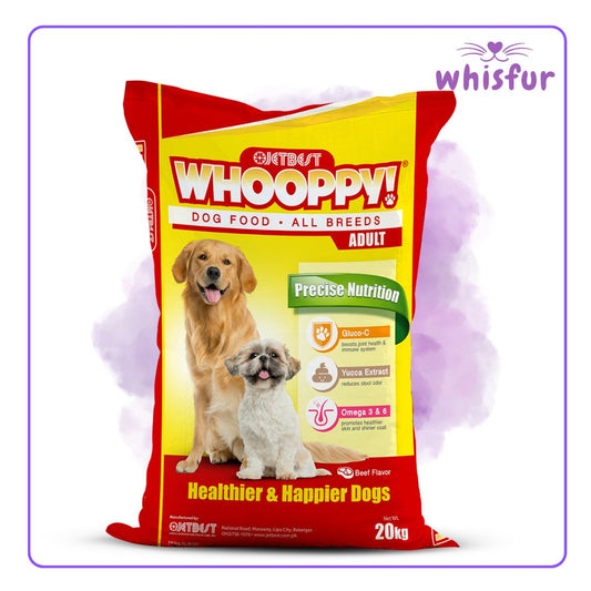 Whooppy Dog Food For All Breed 1 Sack 20Kg Adult