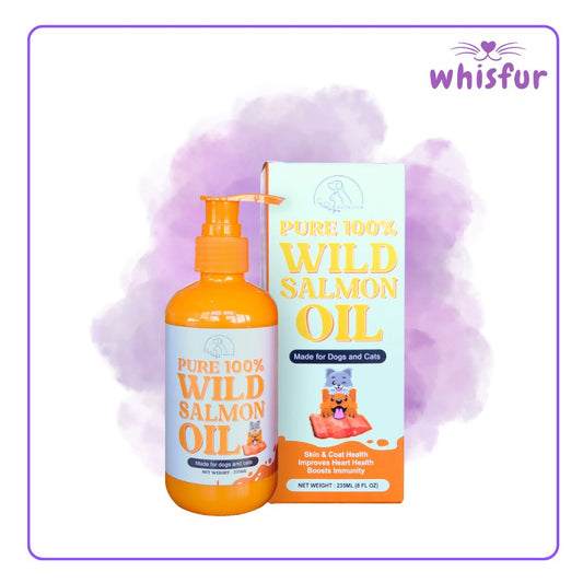 Nutrifur Pure Wild Salmon Oil for Dogs and Cats