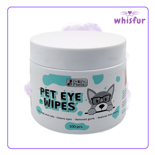 Prolific Tails Pet Wipes for Ear, Eyes, and Dental Cleaning