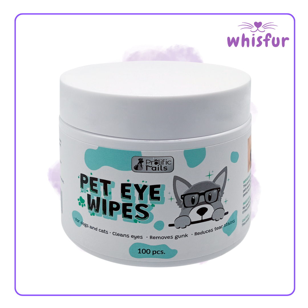 Prolific Tails Pet Wipes for Ear, Eyes, and Dental Cleaning