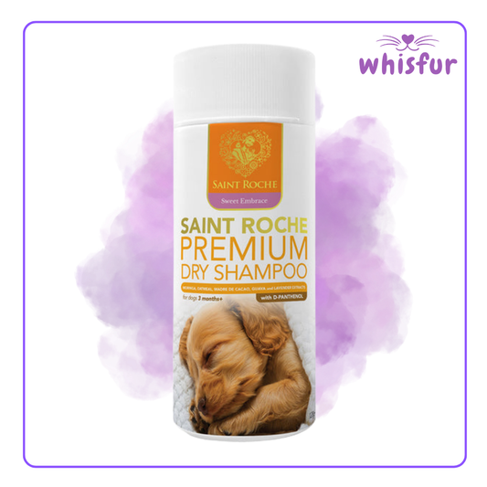 Saint Roche Premium Dry Shampoo For Pets 1 Pet Powder 1 Bottle 128G Sweet Embrace