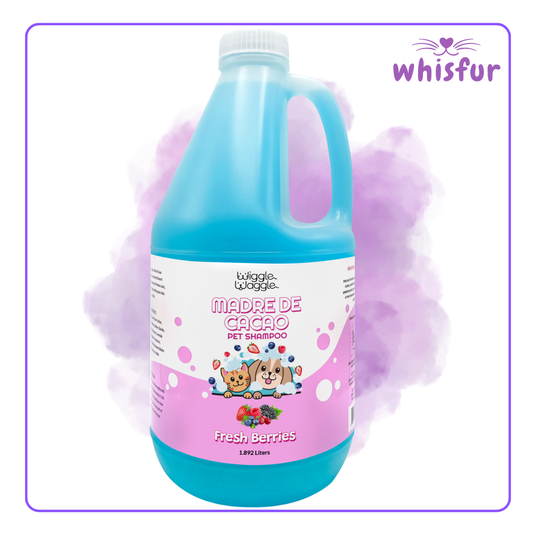 Wiggle Waggle Madre De Cacao Pet Shampoo 1 Bottle 1892ml Fresh Berries